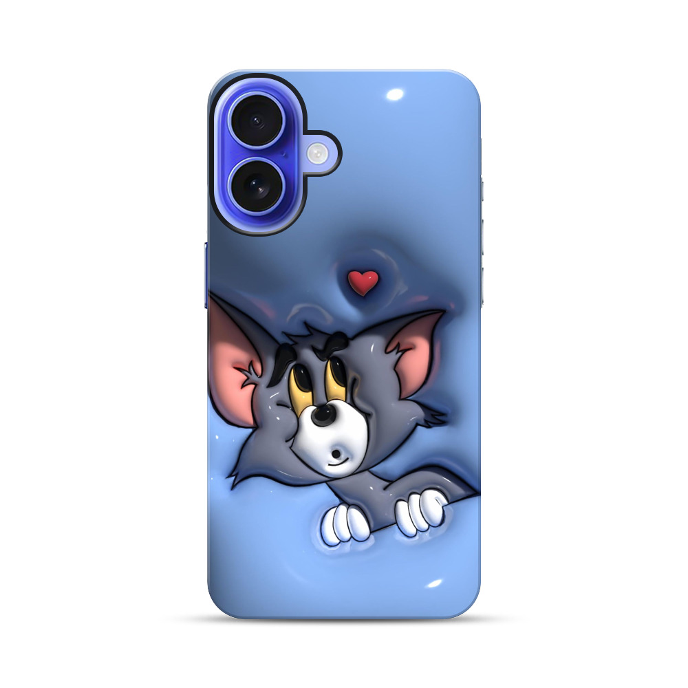 トムとハートの笑顔 iPhone 17オリジナル耐衝撃ケース