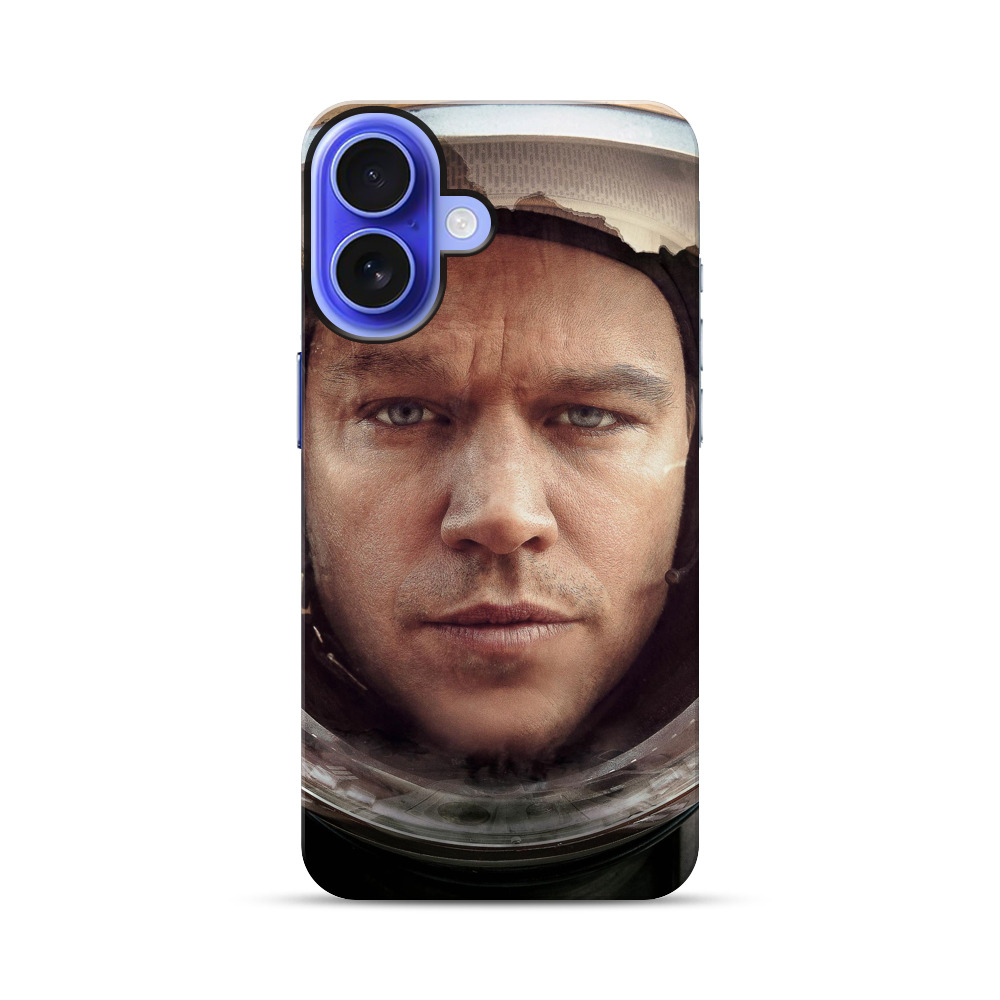 宇宙飛行士の顔 iPhone 17オリジナル耐衝撃ケース