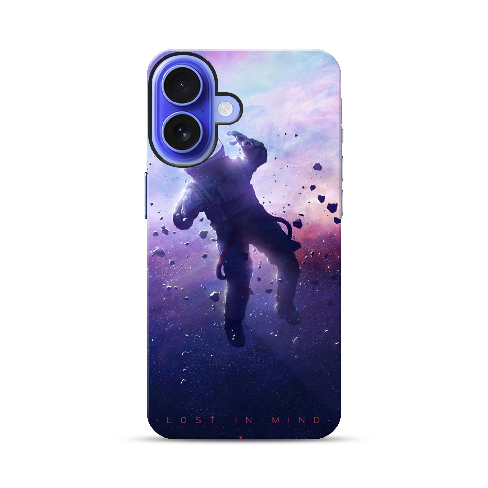 宇宙で漂う宇宙飛行士 iPhone 17オリジナル耐衝撃ケース