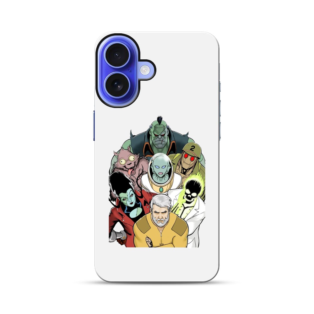 宇宙のヒーローたち iPhone 17オリジナル耐衝撃ケース