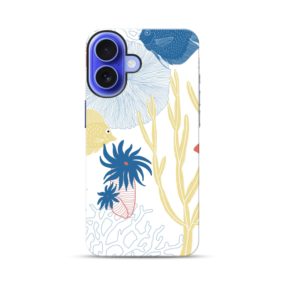 海の生き物たち iPhone 17オリジナル耐衝撃ケース