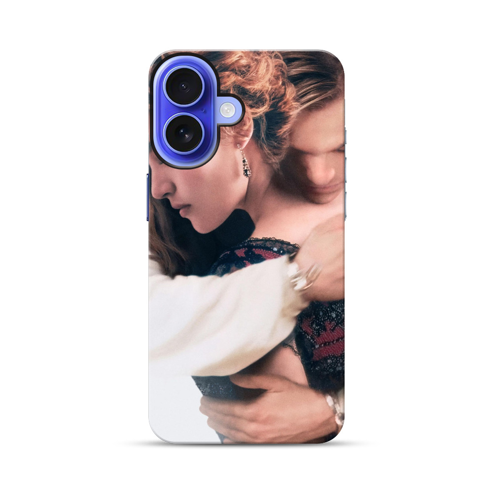 優しく抱き合うカップル iPhone 17オリジナル耐衝撃ケース