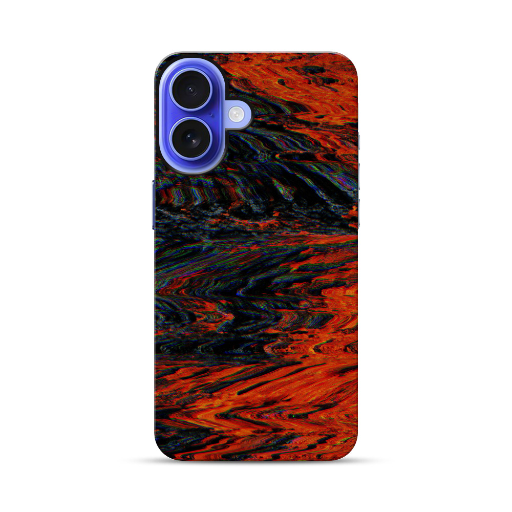 溶岩の模様 iPhone 17オリジナル耐衝撃ケース