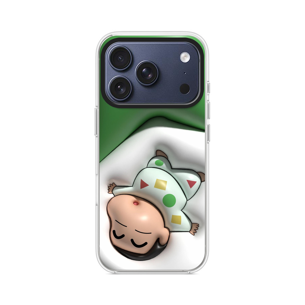 赤ちゃんベビー服イラスト iPhone 17 Proオリジナルケース