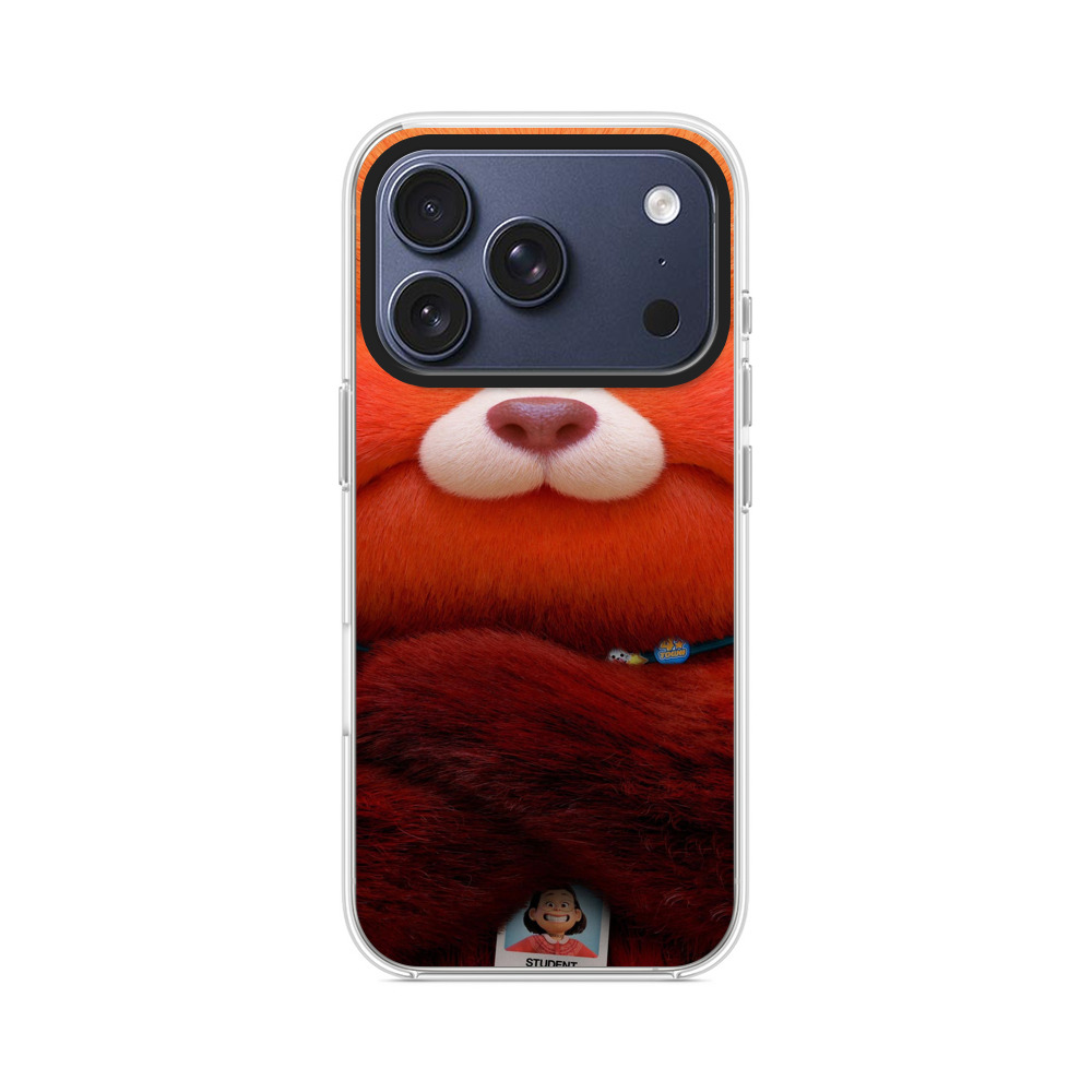 かわいい赤いパンダ iPhone 17 Proオリジナルケース