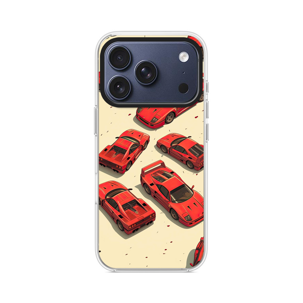 赤いスポーツカー iPhone 17 Proオリジナルケース