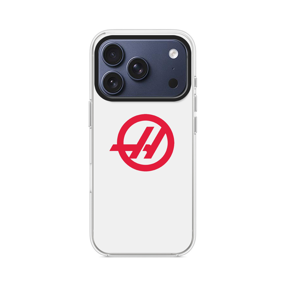 赤い抽象ロゴ iPhone 17 Proオリジナルケース