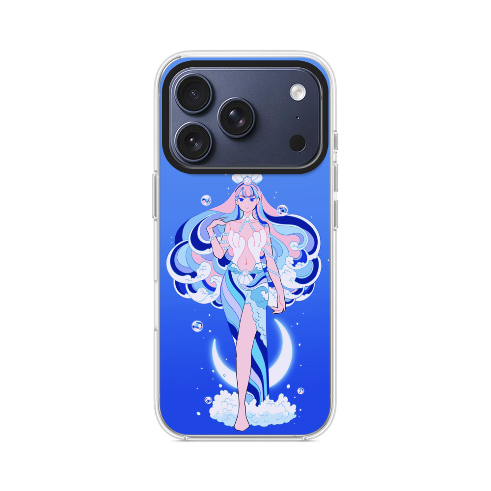 青い海の女神 iPhone 17 Proオリジナルケース