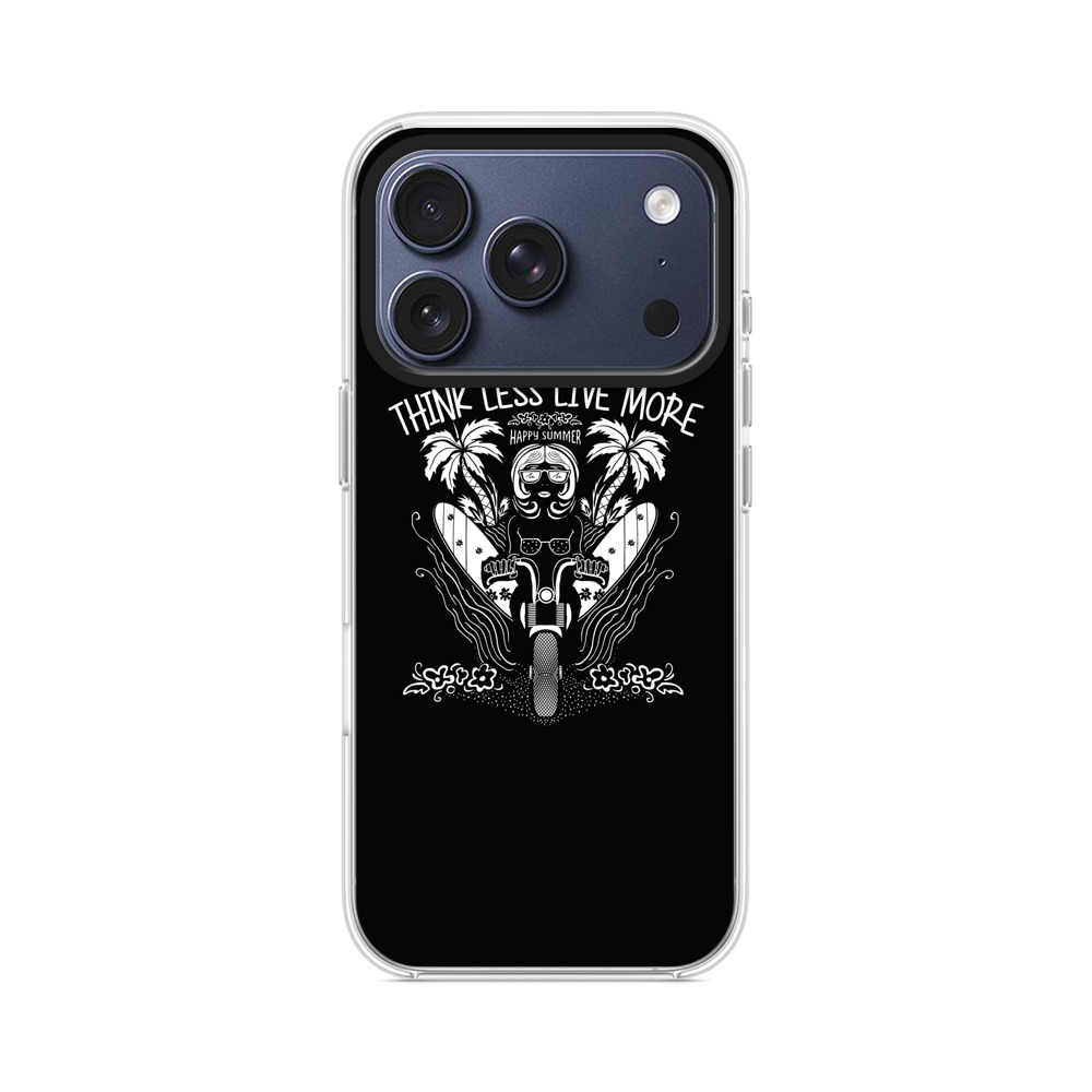 バイクとサーフィンの夏の冒険 iPhone 17 Proオリジナルケース