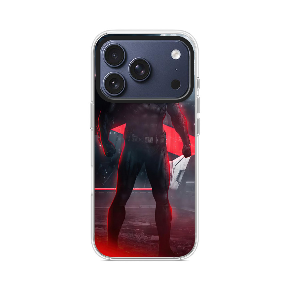 赤光の満月バットマン iPhone 17 Proオリジナルケース