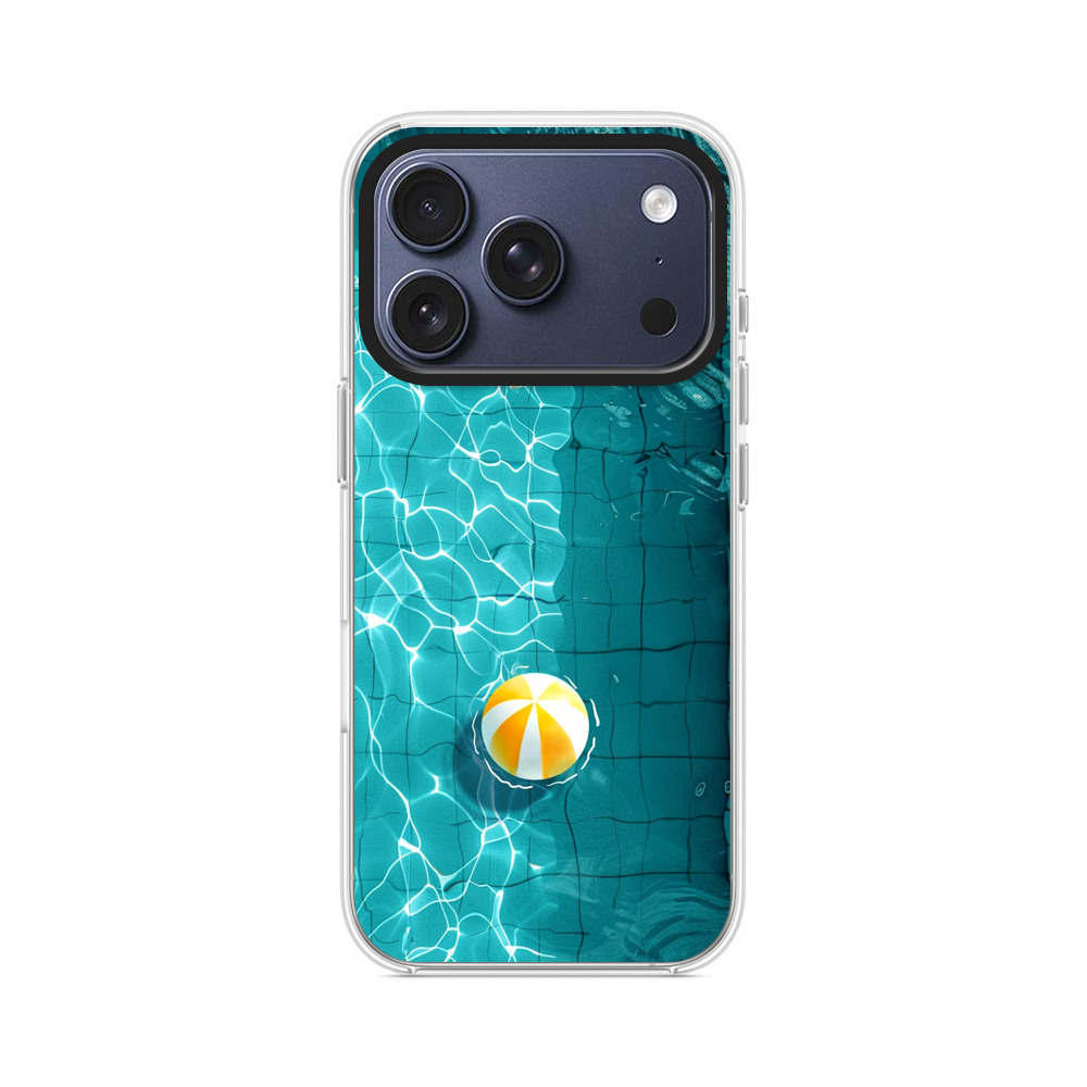 プールのビーチボール iPhone 17 Proオリジナルケース