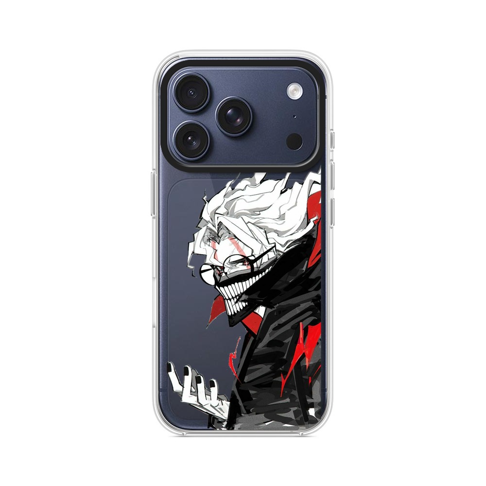 不気味なキャラクター iPhone 17 Proオリジナルケース