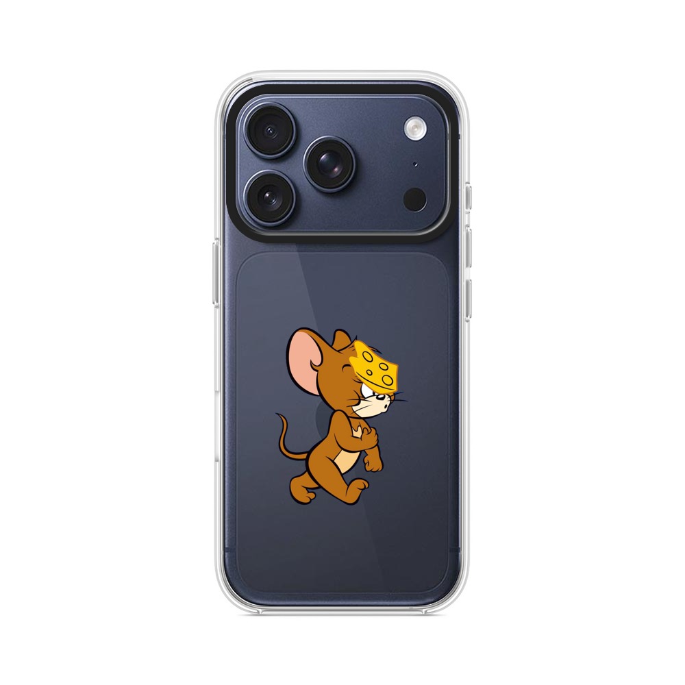 チーズかぶりネズミ iPhone 17 Proオリジナルケース