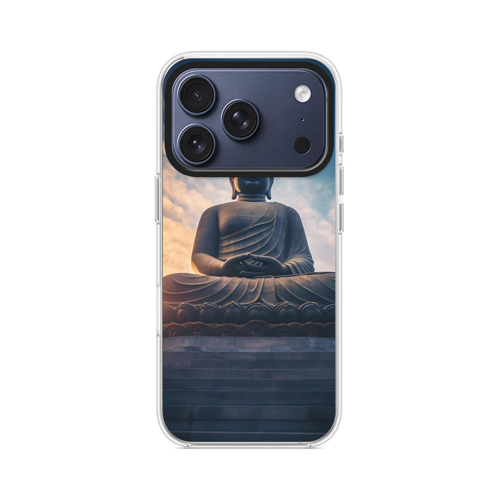 夕暮れの大仏 iPhone 17 Proオリジナルケース