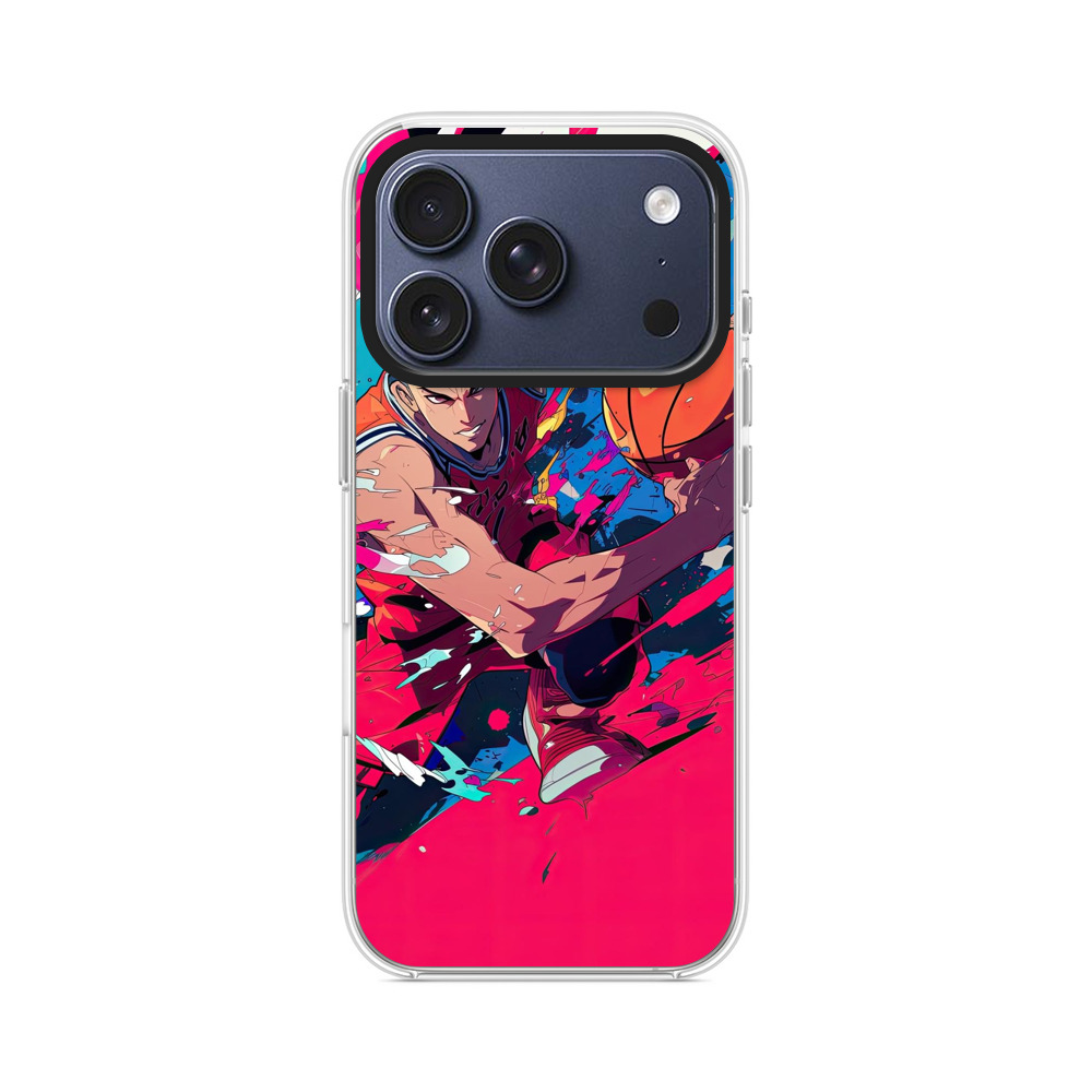 バスケ躍動選手 iPhone 17 Proオリジナルケース