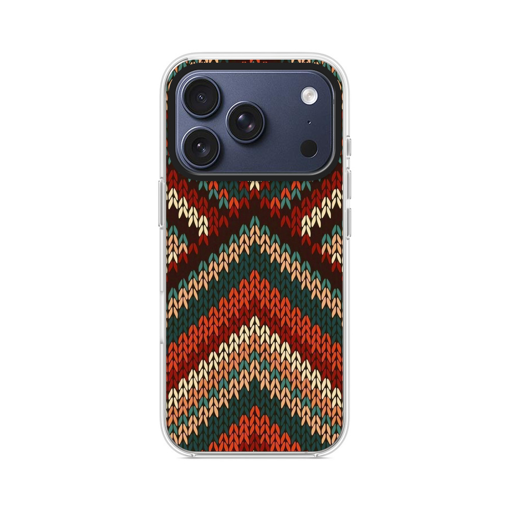 伝統的なパターンのデザイン iPhone 17 Proオリジナルケース