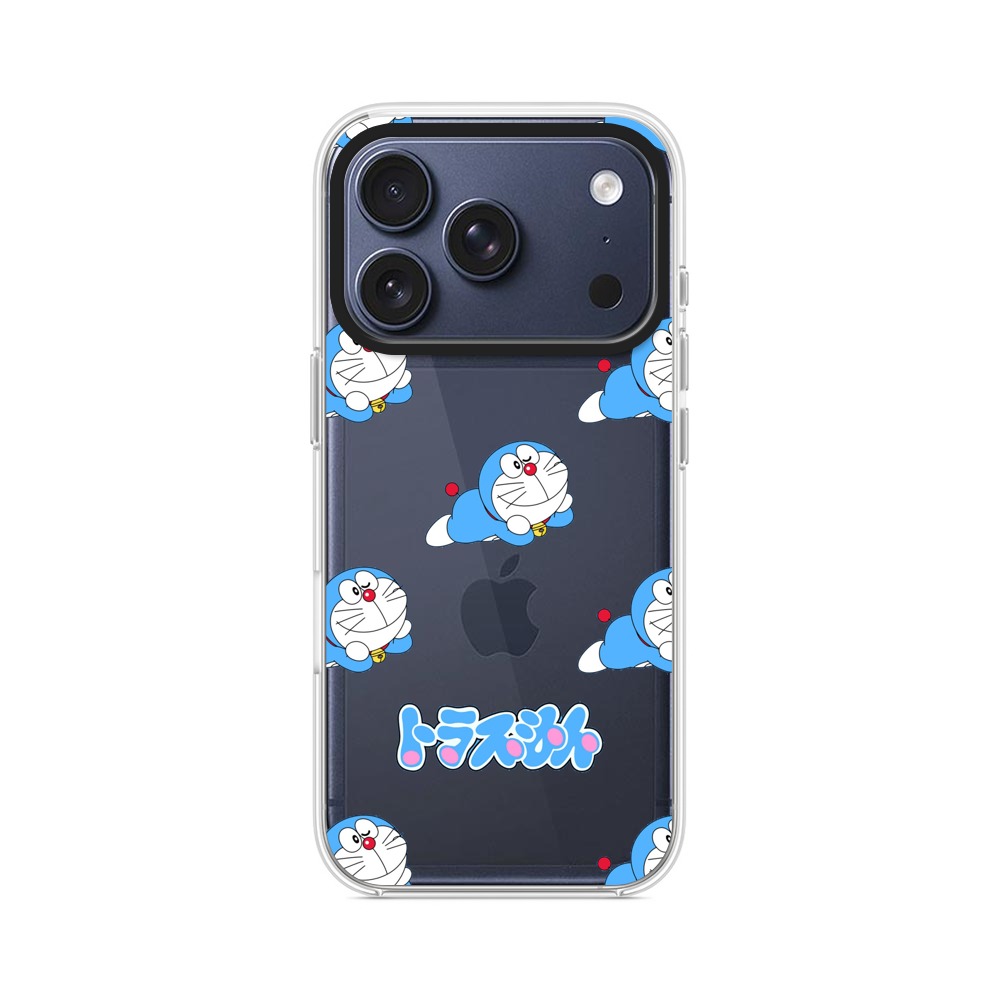 ドラえもんの繰り返し柄 iPhone 17 Proオリジナルケース