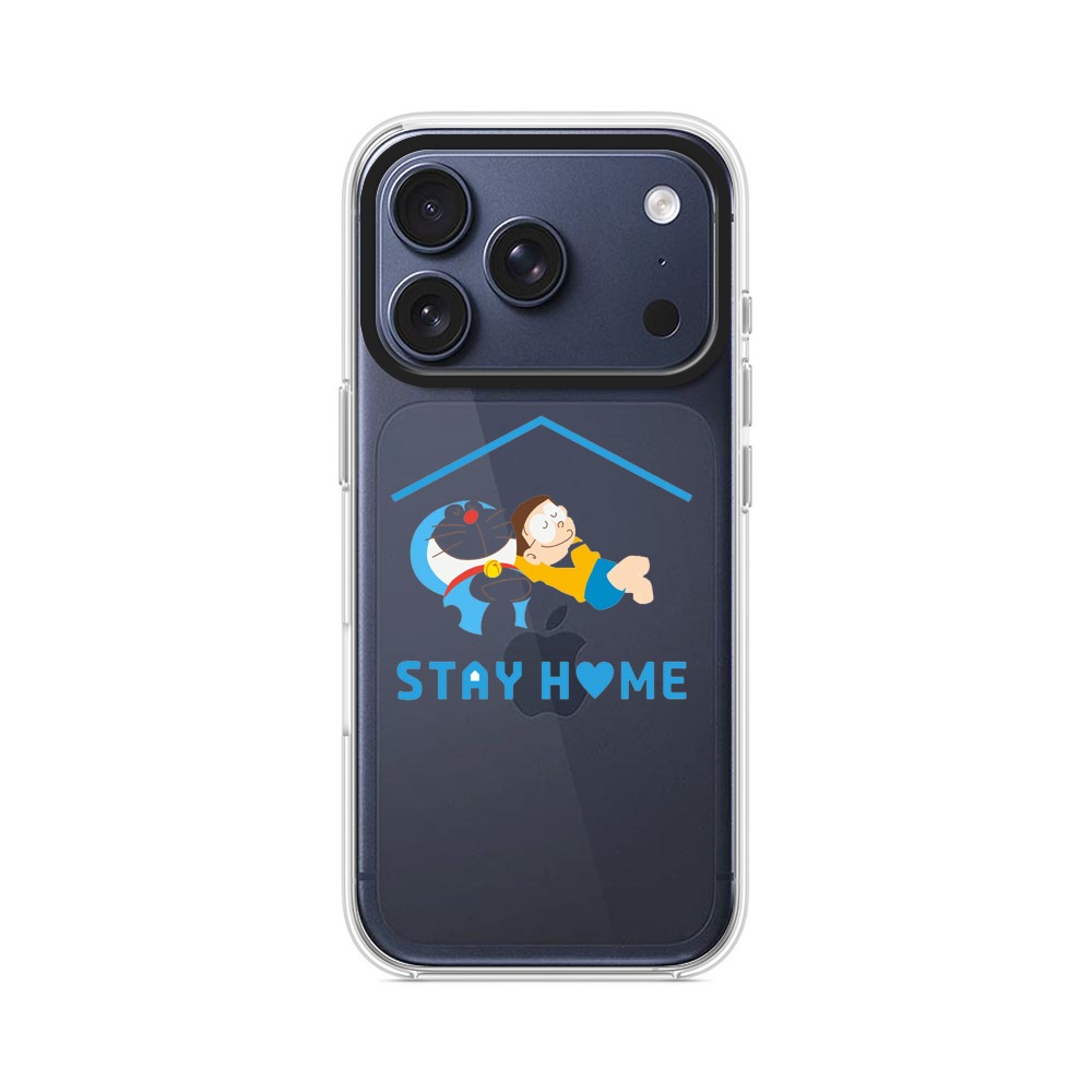 ドラえもん家でくつろぐ iPhone 17 Proオリジナルケース