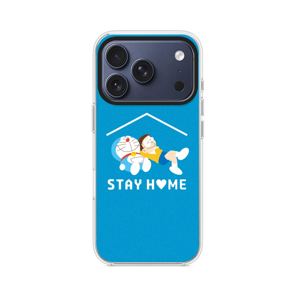 ドラえもんとのび太のステイホーム iPhone 17 Proオリジナルケース