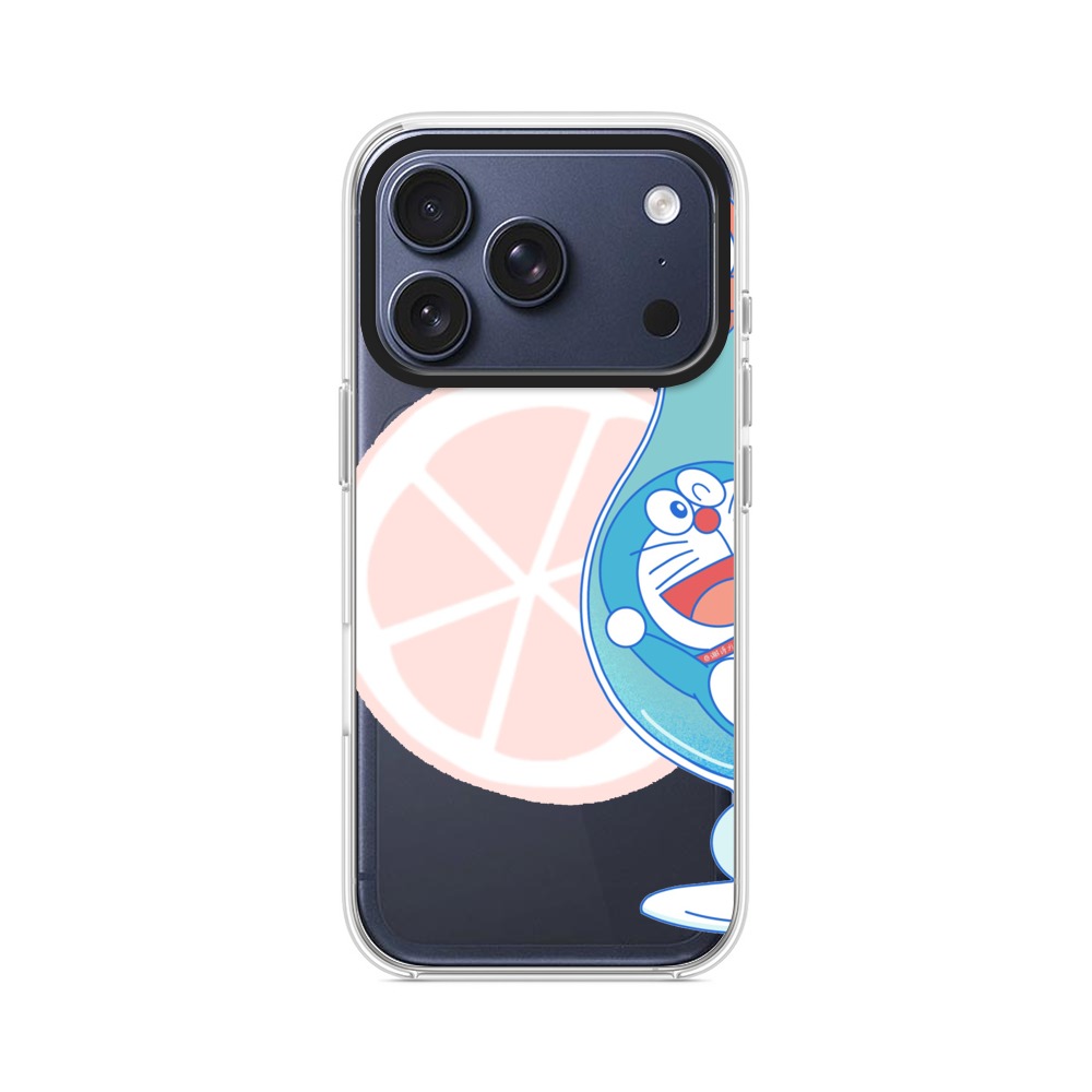 ドラえもんとオレンジ iPhone 17 Proオリジナルケース