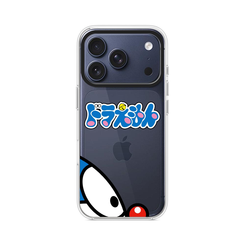 ドラえもんロゴデザイン iPhone 17 Proオリジナルケース