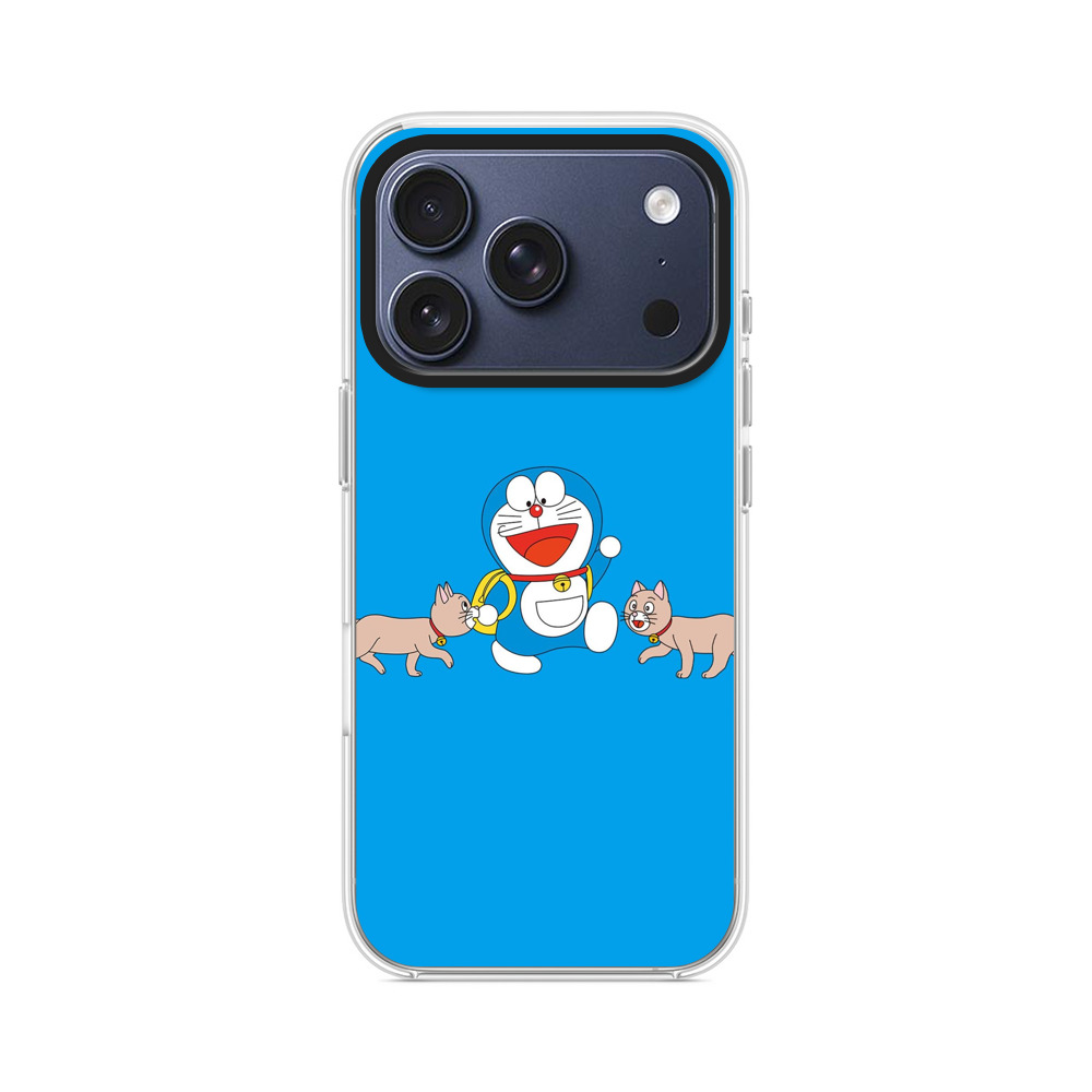 ドラえもんと猫 iPhone 17 Proオリジナルケース