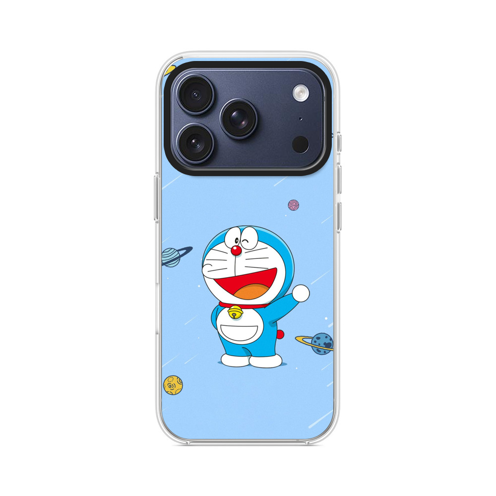 宇宙と笑顔のドラえもん iPhone 17 Proオリジナルケース