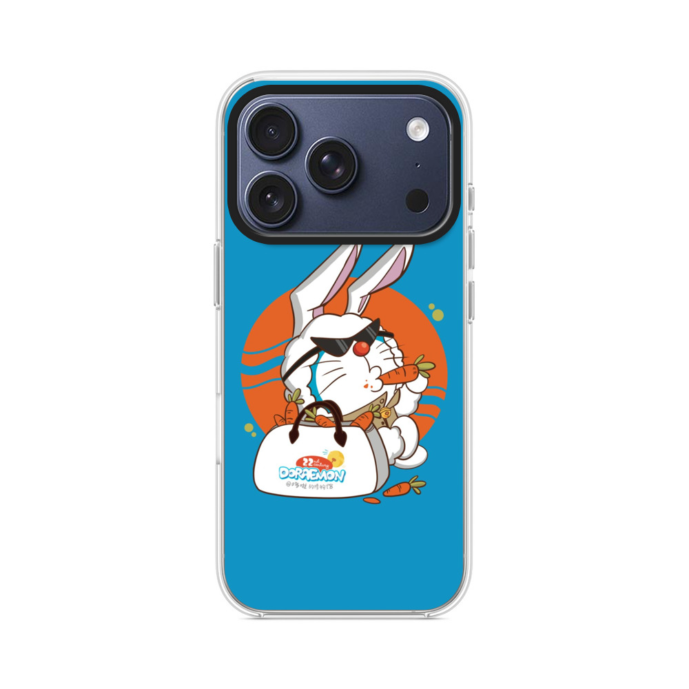 ウサ耳ドラえもんニンジン iPhone 17 Proオリジナルケース