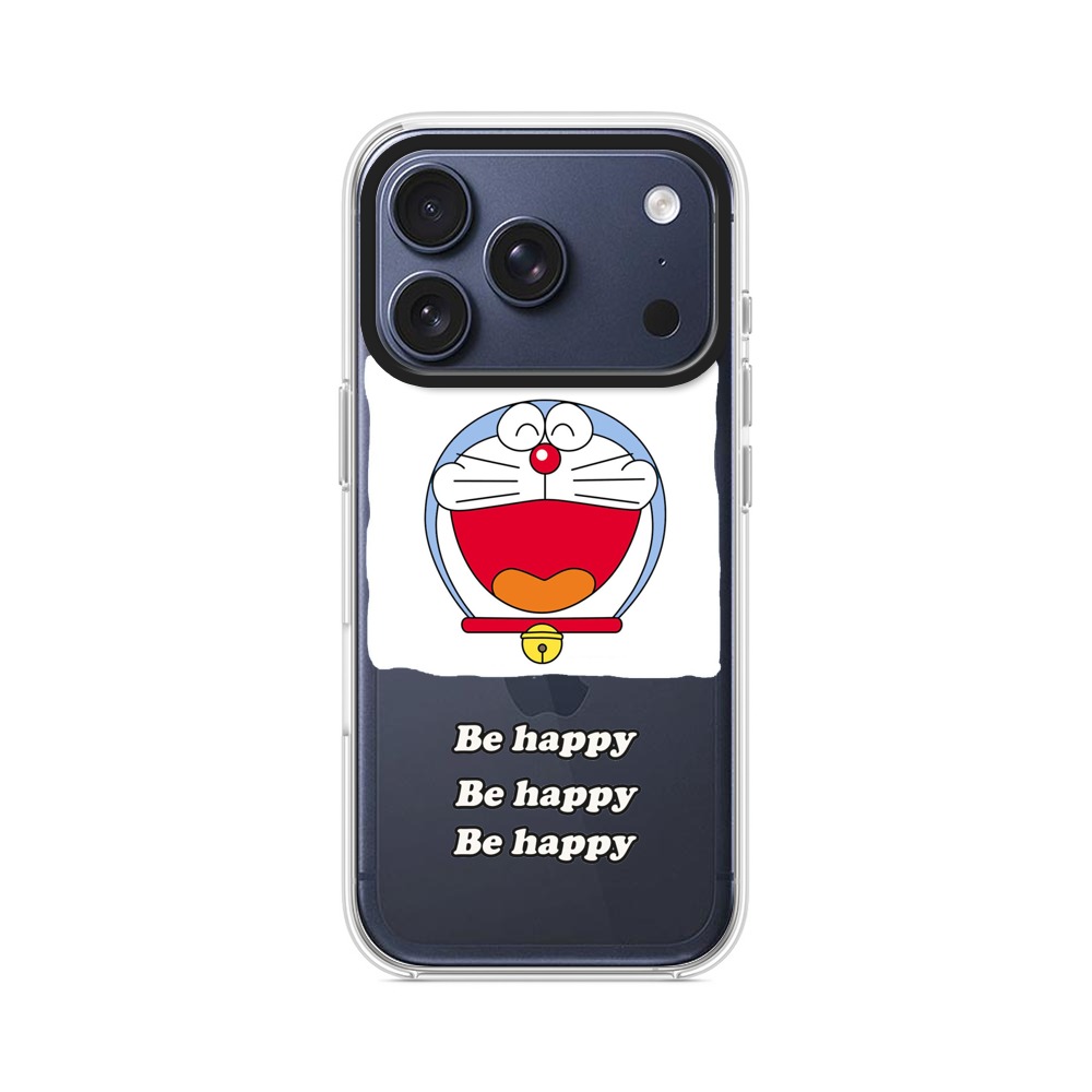 笑うドラえもん顔 iPhone 17 Proオリジナルケース