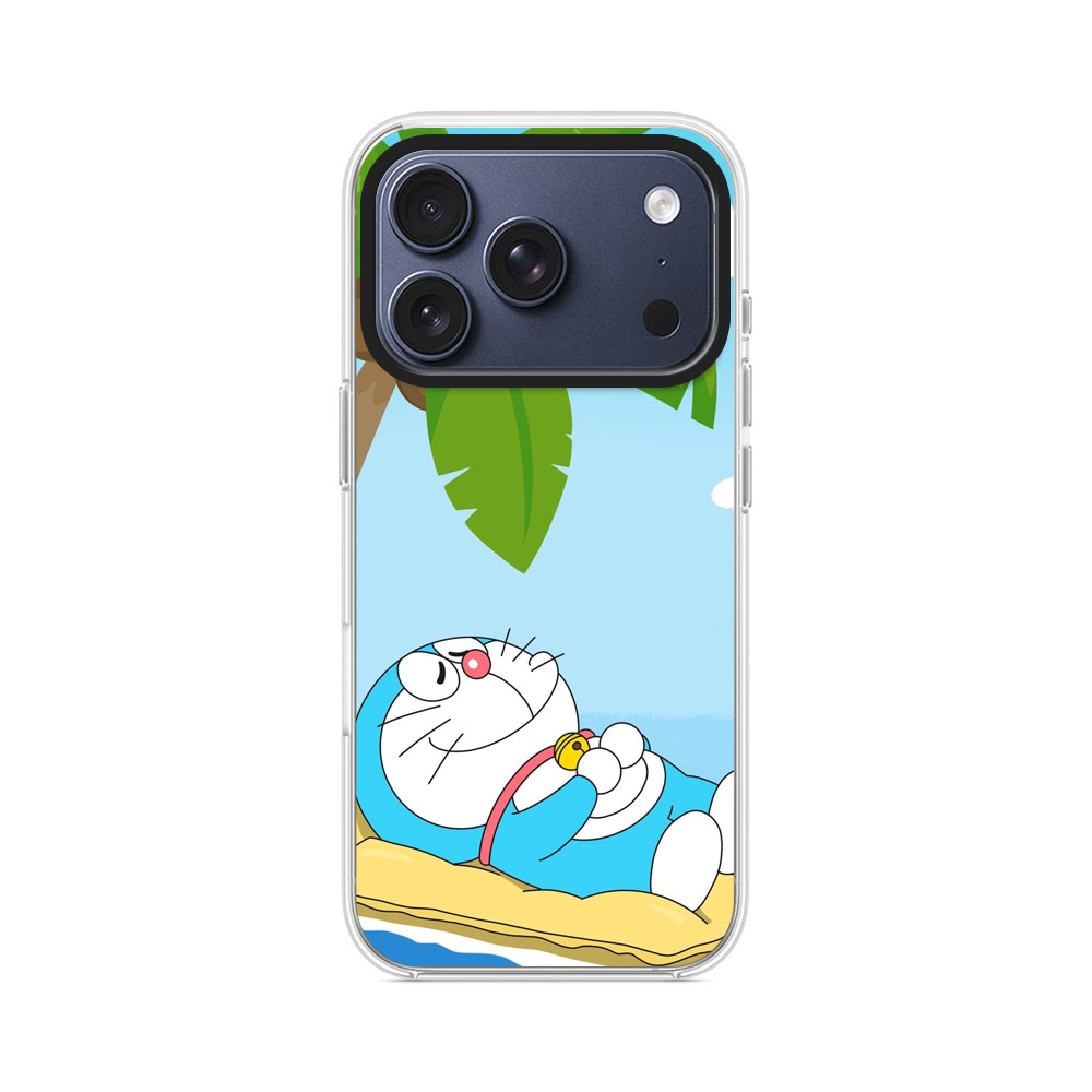 ヤシの木とドラえもん iPhone 17 Proオリジナルケース