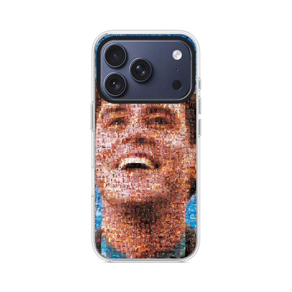 笑顔のモザイクポートレート iPhone 17 Proオリジナルケース