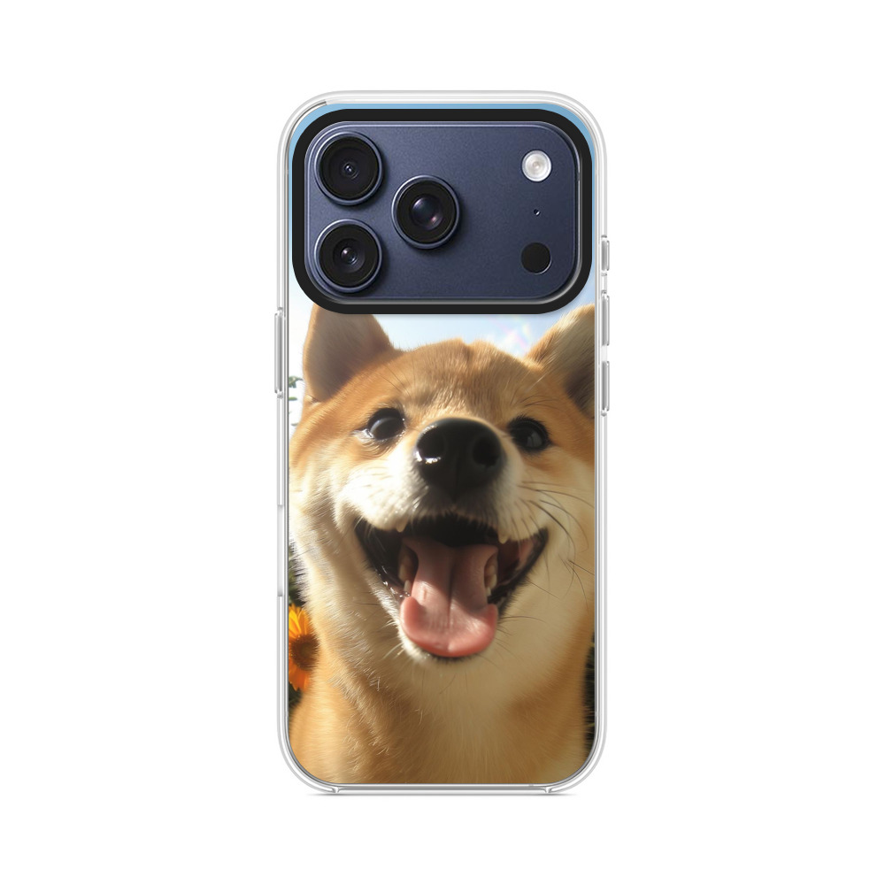 笑顔の柴犬 iPhone 17 Proオリジナルケース