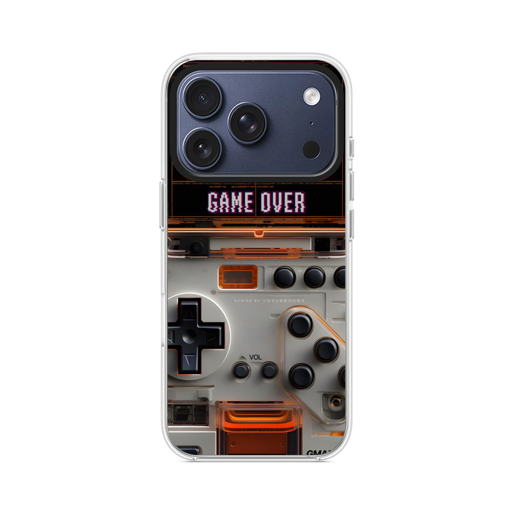 ゲームオーバー画面 iPhone 17 Proオリジナルケース