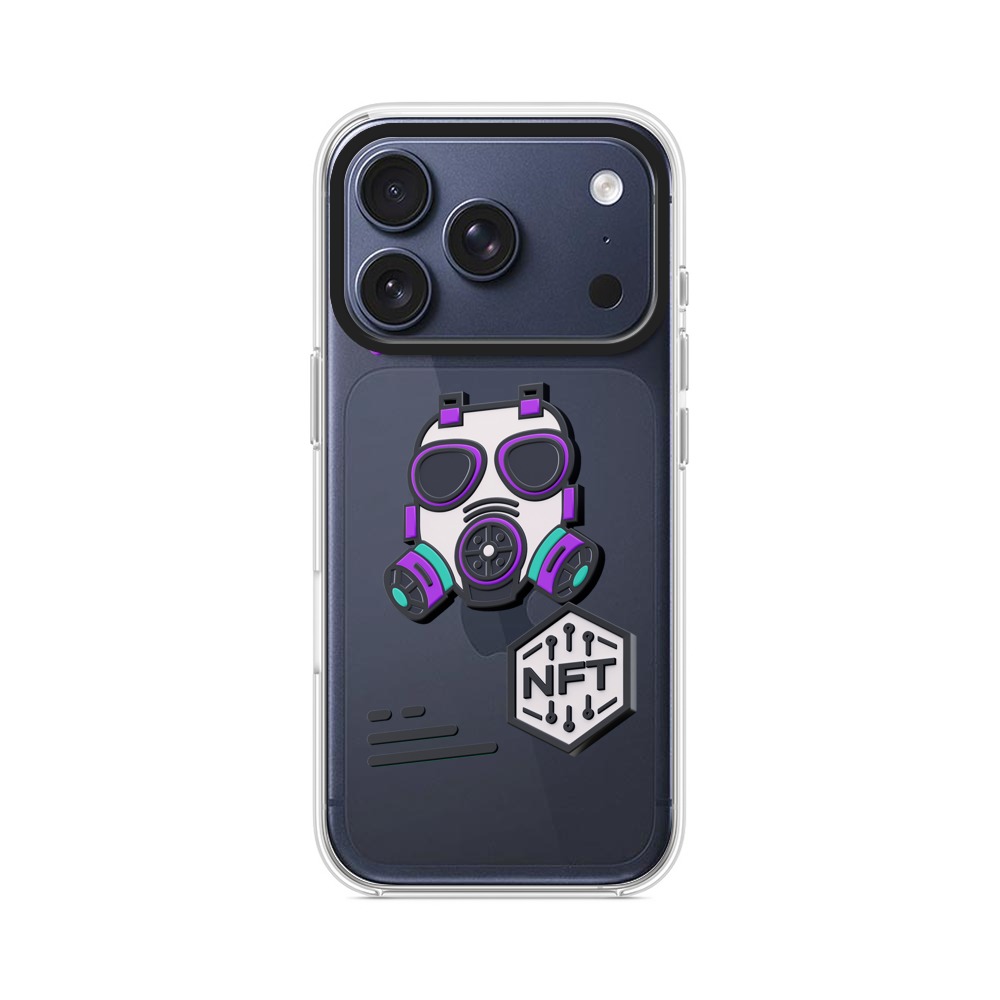 ガスマスクデザイン iPhone 17 Proオリジナルケース