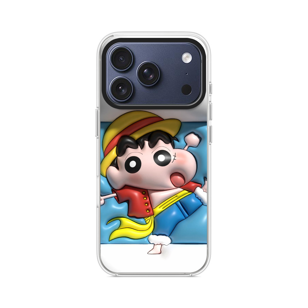 元気アニメキャラクター iPhone 17 Proオリジナルケース