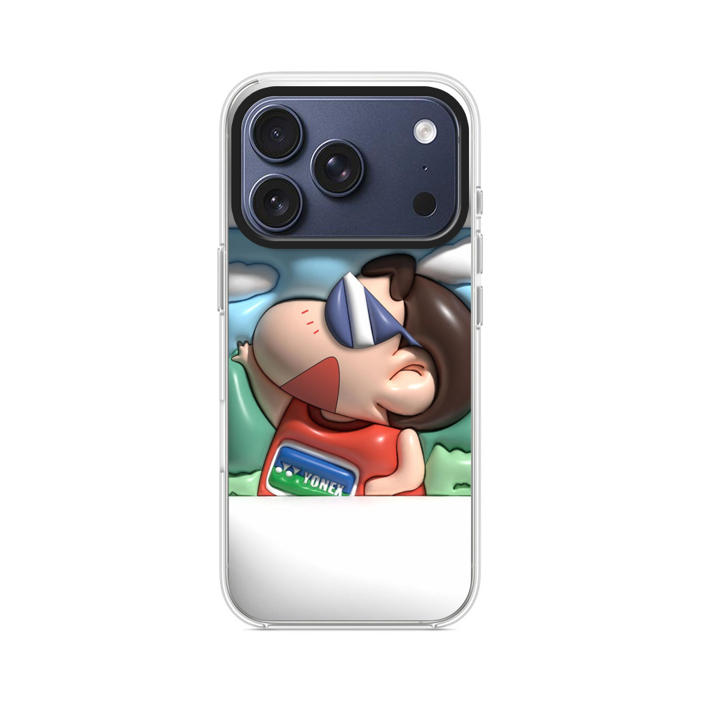 元気なサングラス男子 iPhone 17 Proオリジナルケース