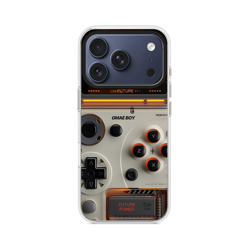 未来感ゲームコントローラー iPhone 17 Proオリジナルケース