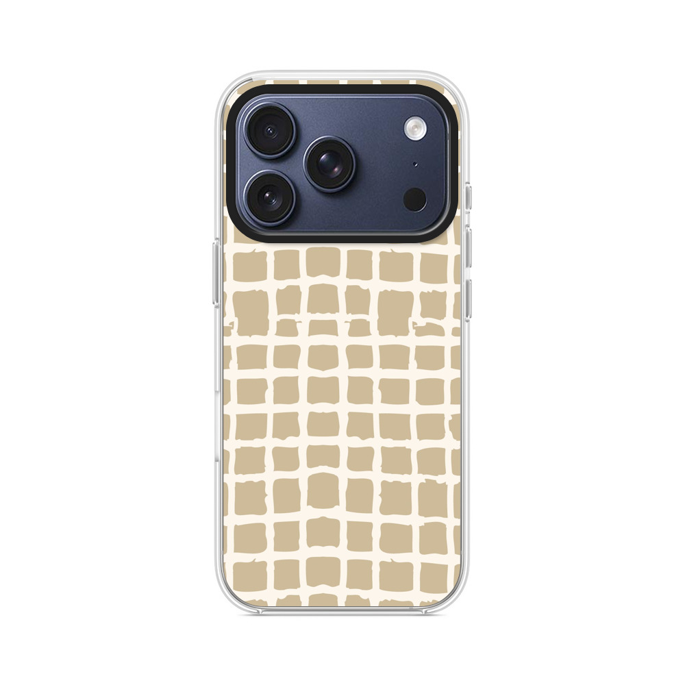 グリッドパターン iPhone 17 Proオリジナルケース