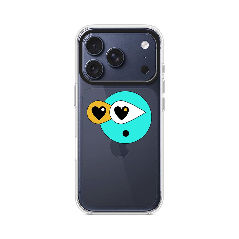 ハートを持つ目 iPhone 17 Proオリジナルケース