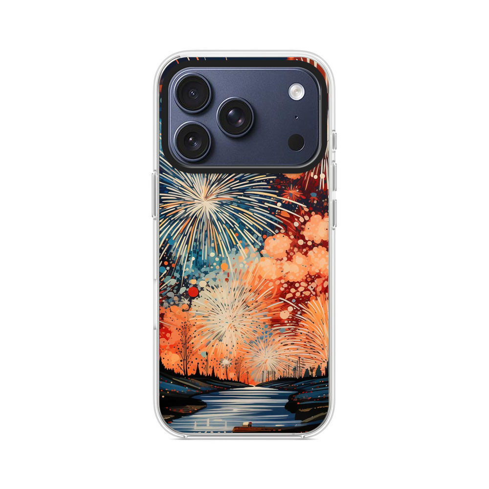 夜空の花火 iPhone 17 Proオリジナルケース