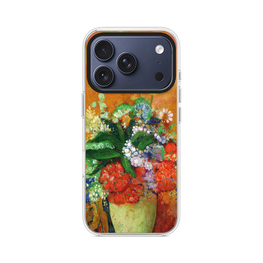 色鮮やかな花のブーケ iPhone 17 Proオリジナルケース