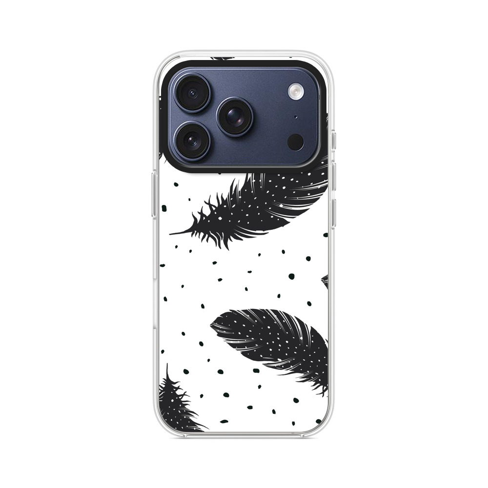 羽根のパターン iPhone 17 Proオリジナルケース