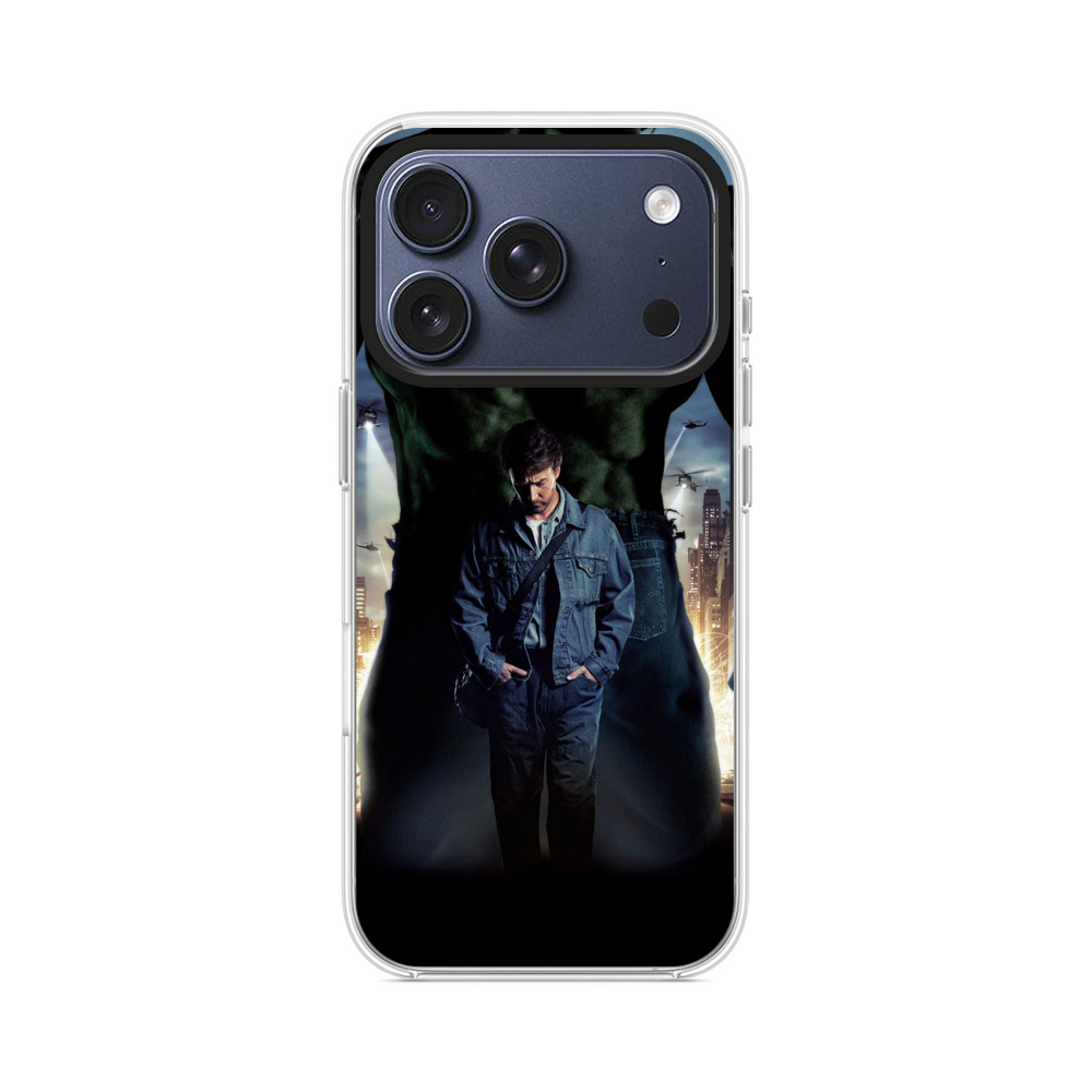 ヒーローと男性対比 iPhone 17 Proオリジナルケース