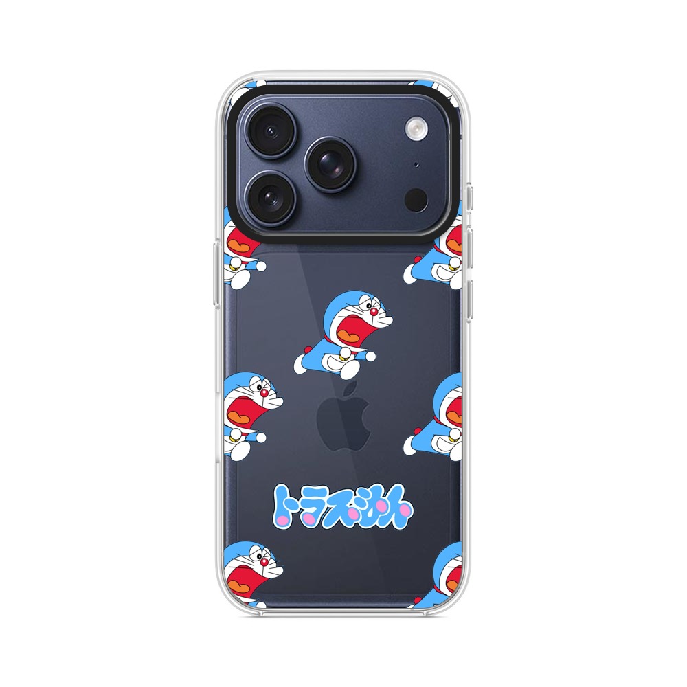 悲鳴の青いロボット iPhone 17 Proオリジナルケース