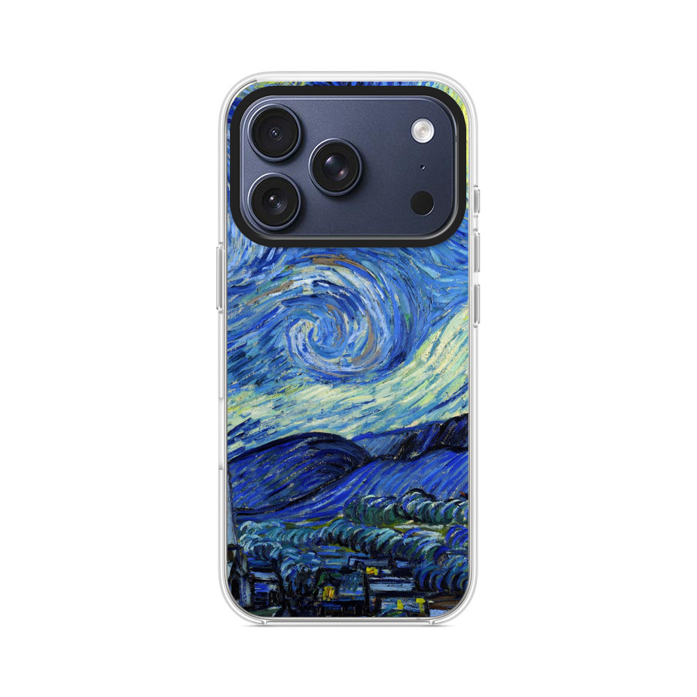 星月夜の夜空 iPhone 17 Proオリジナルケース