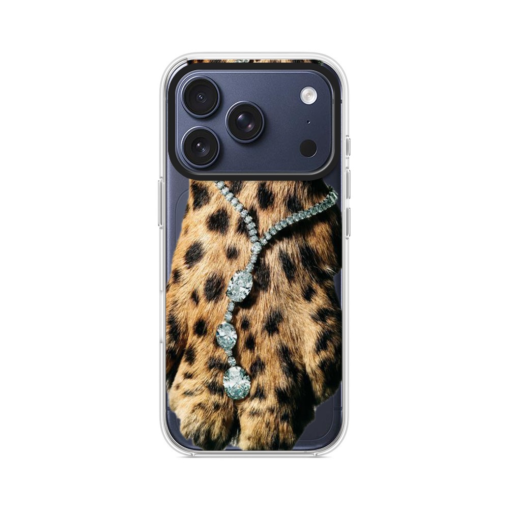ヒョウの足と宝石のブレスレット leopard-diamond ヒョウの足と宝石のブレスレット leopard-diamond