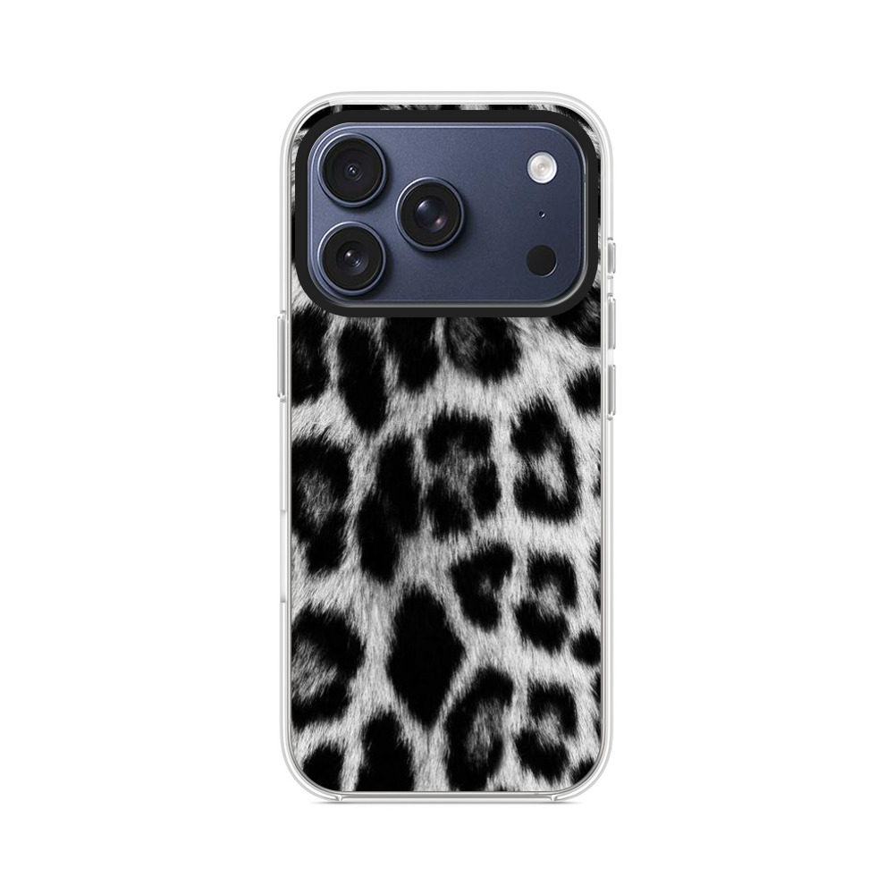ヒョウ柄 black-gray-leopard-skin ヒョウ柄 black-gray-leopard-skin