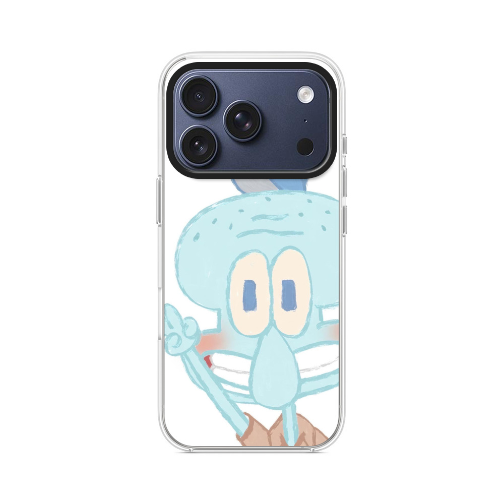 イカちゃんのピースサイン iPhone 17 Proオリジナルケース