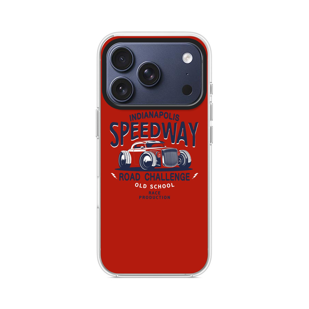 インディアナポリススピードウェイのクラシックカー iPhone 17 Proオリジナルケース