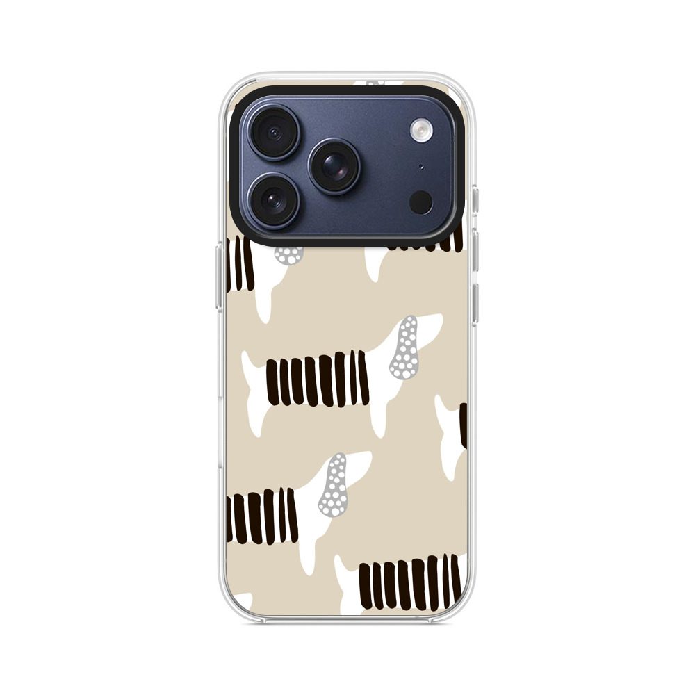 犬の模様 iPhone 17 Proオリジナルケース